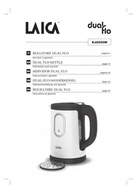 Notice LAICA DUAL FLOW KJ2000W Bouilloire