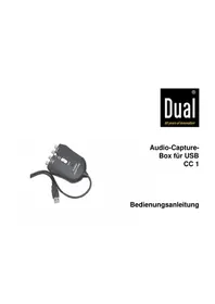 Notice DUAL CC 1 Audiorekorder