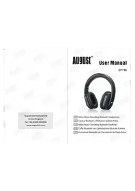 Notice August EP750 Ecouteur