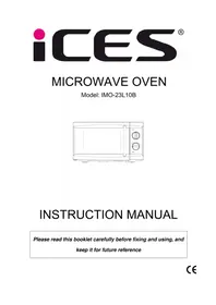 Notice Ices IMO23L10 Four à micro-ondes