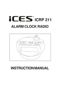 Notice Ices ICRP211 Radio-réveil