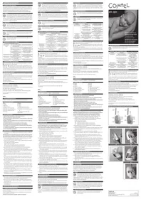 Notice Comtel CT1311 Moniteurs pour bébé