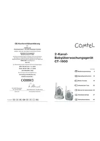 Notice Comtel CT 1900 Moniteurs pour bébé