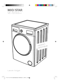 Notice MIO STAR VE 7013 Machine à laver
