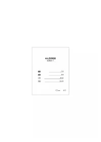 Notice DIGITECH 4LD2920 Station Météo