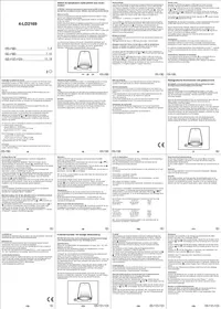 Notice DIGITECH 4LD2169 Station Météo