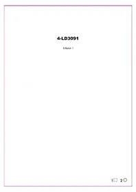 Notice DIGITECH 4LD3091 Station Météo