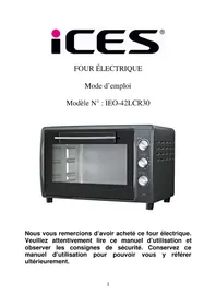 Notice Ices IEO42LCR30 Four