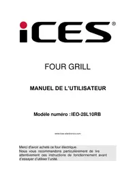 Notice Ices IEO28L10RB Four