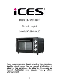 Notice Ices IEO20L10 Four