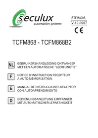 Notice Seculux TCFM868B2 Porte de garage