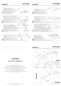 Notice Ventura STANDARD 250 Tente