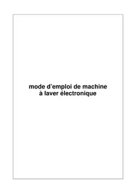 Notice Clayton CL1252BK Machine à laver