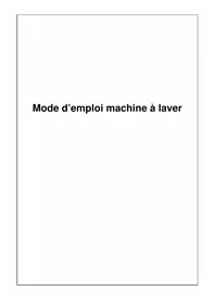 Notice Clayton CL1247TRS Machine à laver