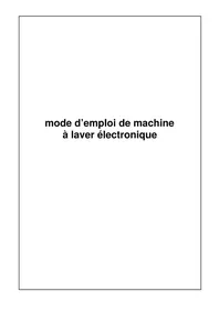 Notice Clayton CL1010B Machine à laver