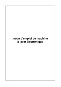 Notice Clayton CL1407TRS Machine à laver