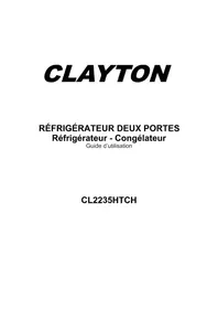Notice Clayton CL2235HTCH Réfrigérateur