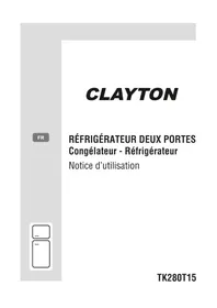 Notice Clayton TK280T15 Réfrigérateur