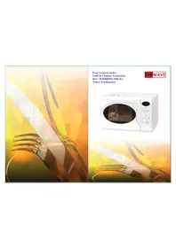 Notice KERWAVE WD800DSL20RK4 Four à micro-ondes