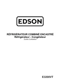 Notice EDSON E3200VT Réfrigérateur