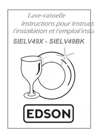 Notice EDSON SIELV49X Lave-vaisselle