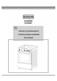 Notice EDSON ECI66BK Cuisinière