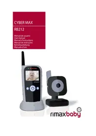 Notice Rimax CYBER MAX RB212 Moniteurs pour bébé
