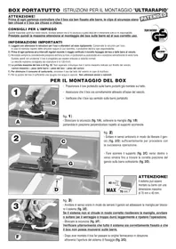 Notice Rameder XTREME 500 Coffre de toit