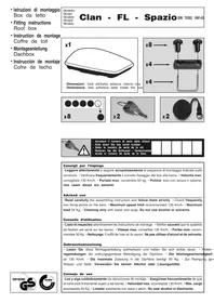Notice Rameder BLACK LINE 420 Coffre de toit