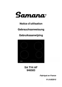 Notice SAMANA SA TV 4 AF Fornuis