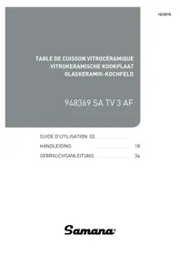 Notice SAMANA SA TV 3 AF Fornuis