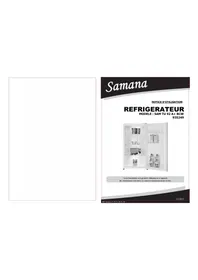 Notice SAMANA SAM TU 92 A+ BCW Réfrigérateur