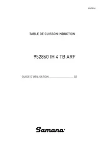 Notice SAMANA IH 4 TB ARF Cuisinière
