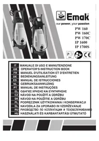 Notice Emak IP 1700S Nettoyeur haute pressio