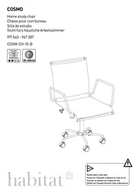 Notice Habitat COSMO Chaise de bureau