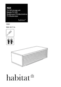 Notice Habitat MAX Meuble TV