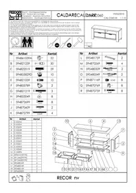 Notice Pronto CALDARE Meuble TV