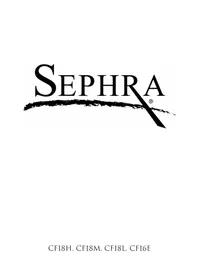 Notice Sephra CF16E Appareil à fondue, raclette et wok