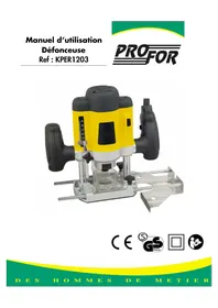 Notice Profor KPER1203 Outils multifonctions
