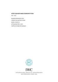 IWC Portuguese Minute Repeater 5449 - Watch