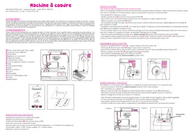 Notice Joustra 46030 Machine à coudre