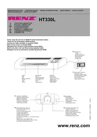 Notice HT330P HT330L Machine à laminer
