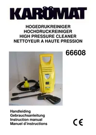 Notice Karömat 66608 Nettoyeur haute pression