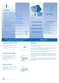 Notice RAIN EVO Programmateur d'arrosage