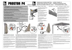Notice Prostor P4 Parasol
