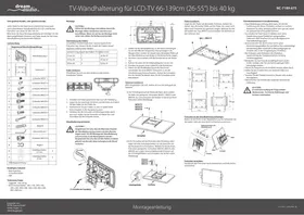 Notice Dream Audio NC7189919 Support mural
