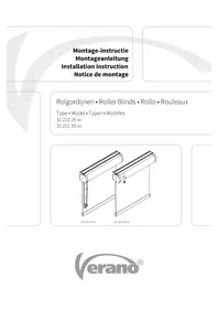 Notice Verano STANDARD 222 Store roulant