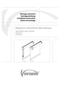 Notice Verano STANDARD 210 Store roulant