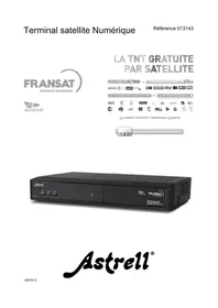 Notice ASTRELL AST511 013143 Recepteur