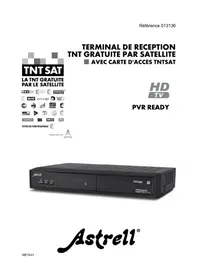 Notice ASTRELL MET441 013136 Recepteur